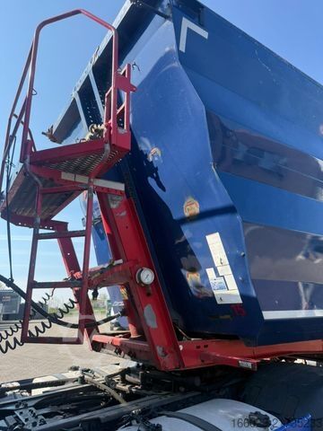 Billenős félpótkocsi KEMPF SKM 35/3 Stahl Kipper 50m³ Schrott