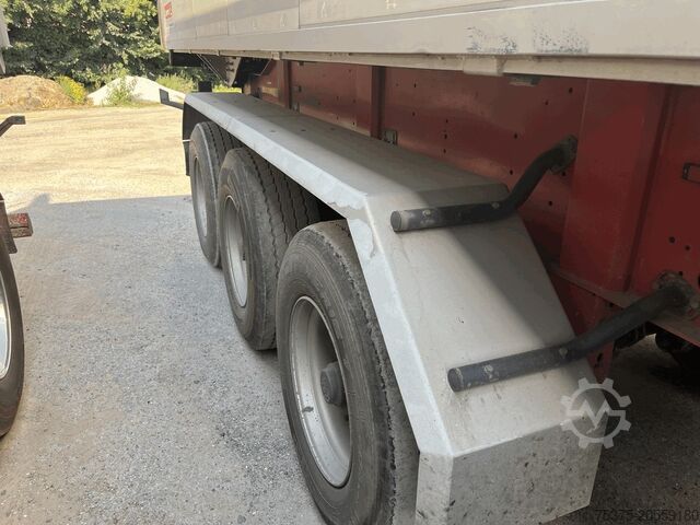 Kipper Auflieger Langendorf SKA 24/30 Mulde thermoisoliert mit Bodenisolierung unter dem Muldenboden