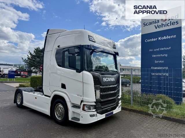 Standart çekici ünitesi Scania R 460 NA - SUPER - HIGHLINE - 2x TANKs - ACC