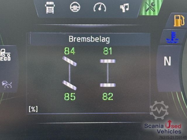 Standart çekici ünitesi Scania R 460 NA - SUPER - HIGHLINE - 2x TANKs - ACC