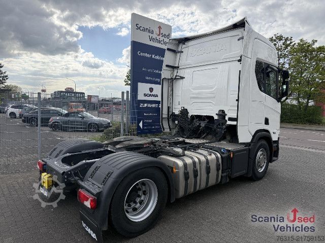 Tehlikeli madde kamyonu Scania R460 - HYDRAULIK - HIGHLINE - 2x TANKs - ACC