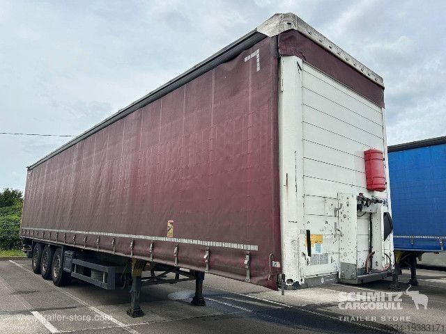 Semi-remorque ouverte avec bâche Schmitz Cargobull Semitrailer Curtainsider Standard Hayon