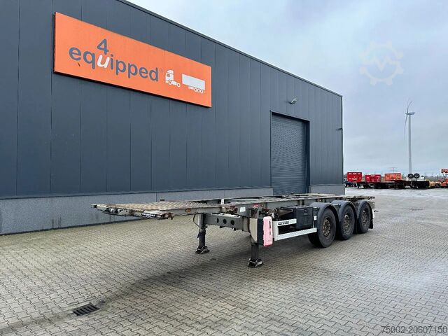 Transport de conteneurs TURBO'S HOET 20FT/30FT, ADR (FL, AT), empty weight: 3.720kg,...