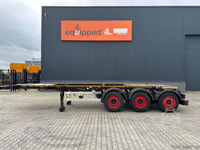 Transport de conteneurs Burg 20FT ADR (EX/II, EX/III, FL, AT) Chassis, Leerg...