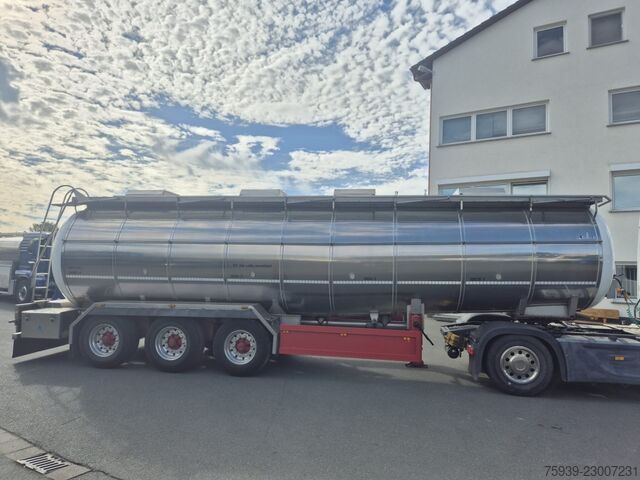 Tanksemitrailer  Fabr. Parcisa S.A. - 30.065 L - 4 Kammern