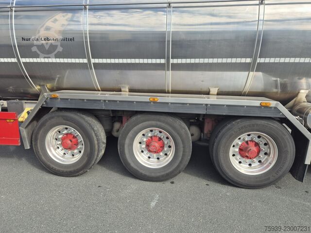 Tanksemitrailer  Fabr. Parcisa S.A. - 30.065 L - 4 Kammern