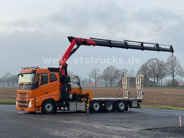 Żuraw samochodowy VOLVO FH 510 8x2 Palfinger Lift+Lenk Voll LUFT