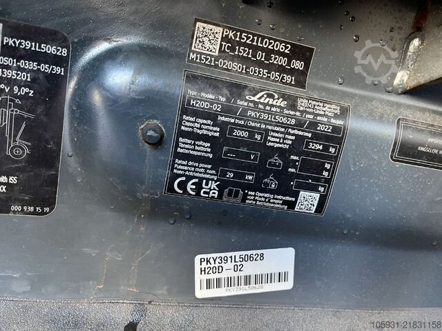Diesel truckar Linde H20D-01