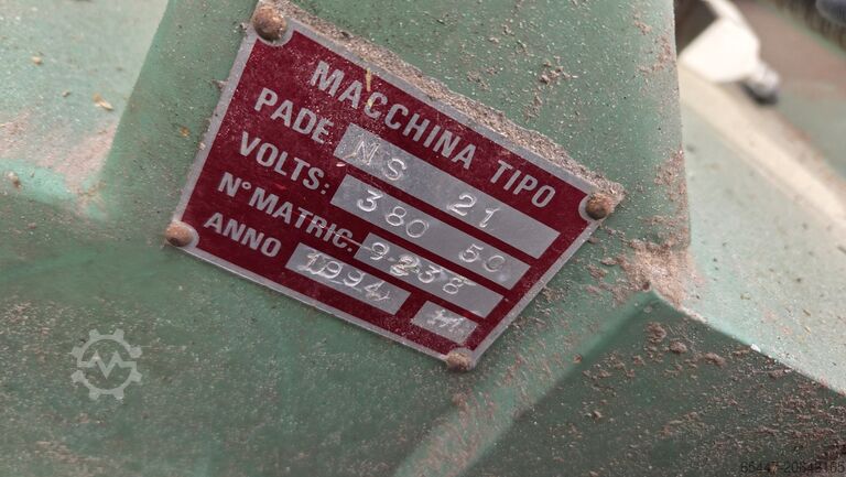 Dubbelverkande såg- och borrmaskin PADE NS21 Pade ns21