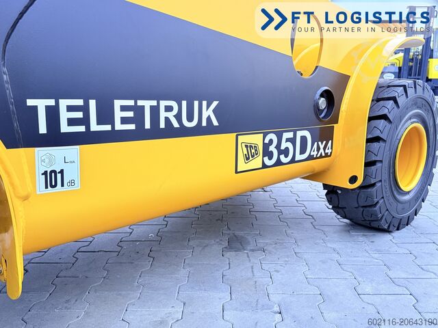 Τηλεσκοπικός χειριστής JCB TLT 35D 4X4 CABIN POSITIONER NEW TIRES