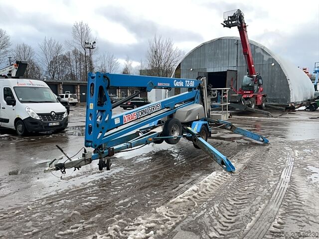 Pótkocsira szerelhető gémesemelő Genie TZ-50 DC w/Drive (17m)