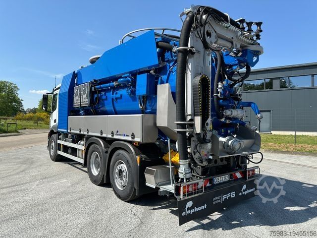 Vacuümtankwagen MERCEDES-BENZ Mercedes-Benz Actros 2543 FFG elephant multi WRG