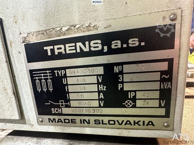 Skogsmaskin Trenchin SN 50 C Lathe with Equipment