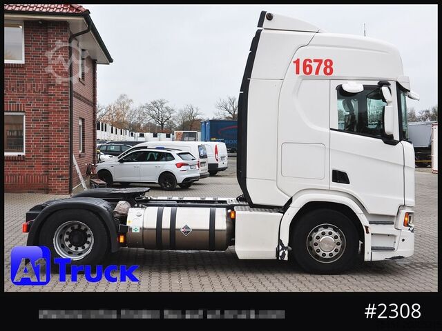 Standardní tahač SCANIA R410 LNG Retarder Navi, ADR GGVS