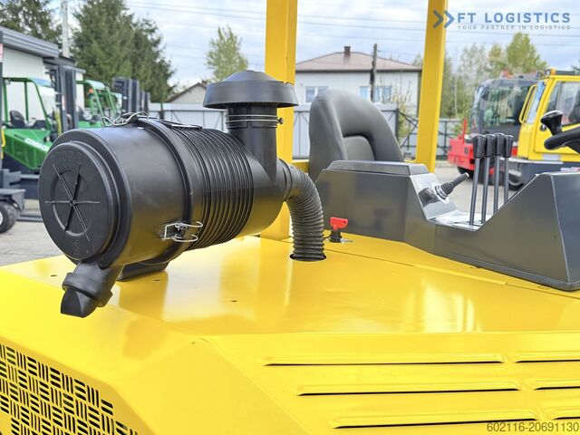 Wózek widłowy czterokierunkowy Combilift C3000CB GAS TRIPLEX 4900 POSITIONER TOP1