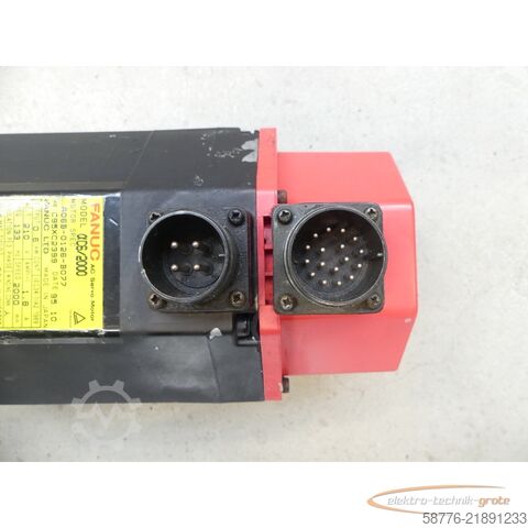 Vezérlőegység Fanuc A06B-0126-B077 AC Servo Motor SN: C95XC2399