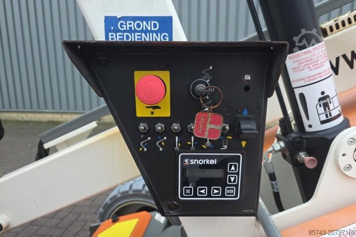 Gelenkteleskoparbeitsbühne Snorkel A38E As-Is, Electric, 13.5m Working Height, 6.1m R