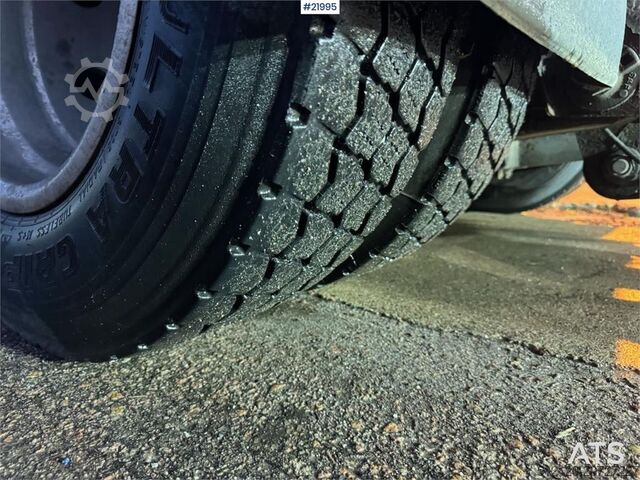 Gantry armsystem Istrail hook trailer with tipper