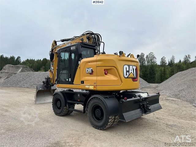 Crawler excavator CAT M315 wheel digger w/ tilt and bucket