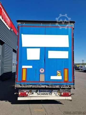 Semi-remorque Schmitz Cargobull TAUTLINER REHAUSSABLE FOSSE A BOBINES