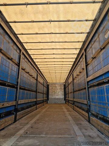 Semi-remorque Schmitz Cargobull TAUTLINER REHAUSSABLE FOSSE A BOBINES