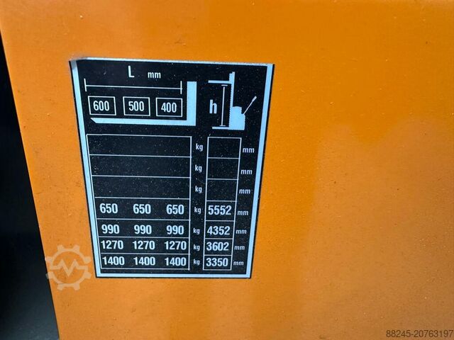 Still VS-22548 electric stacker, 5,466 mm initial lift STILL EXV-SF14