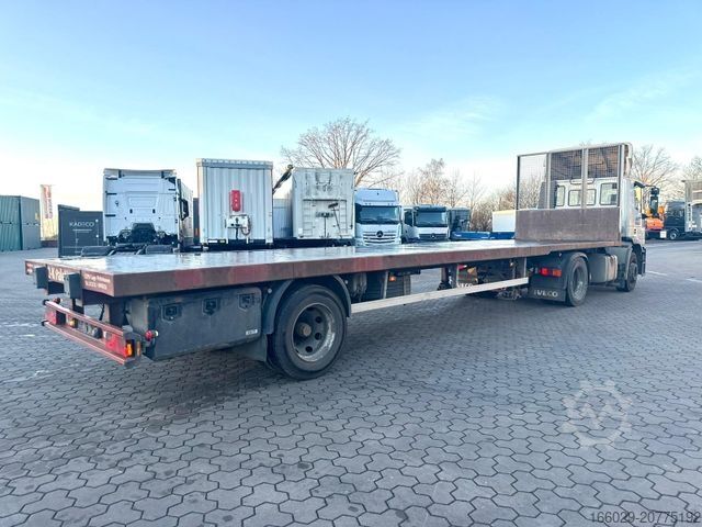 Working platform semitrailer Koester 1-Achs Plattform Auflieger