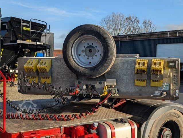 Reboque de plataforma rebaixada FAYMONVILLE MAX 510, Pendelachsen, Voll-Ausstattung, MIETEN?