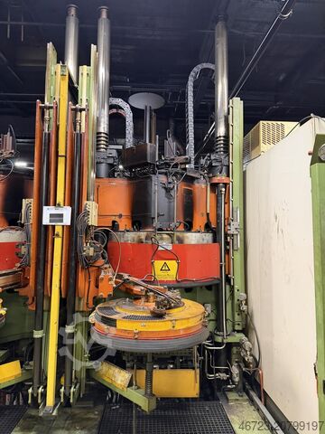 Hydraulic tire vulcanizing press Harburg-Freudenberger Maschinenbau GmbH KHP 46-150