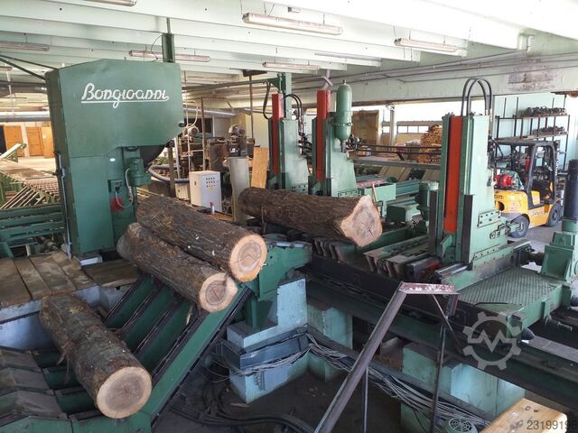 Sierra de cinta para troncos Bon Gioanni SNT-1300-L-B