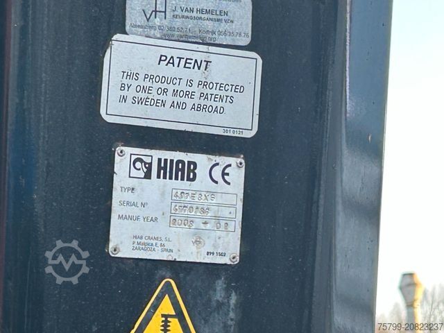 Γερανός τοποθετημένος σε φορτηγό MAN 26.360 TGS Pritsche + HIAB 477 Kran 6x4