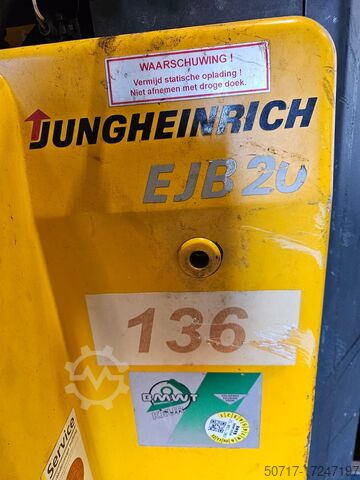 Orderverzamelaar vorkheftruck Jungheinrich EJB 20