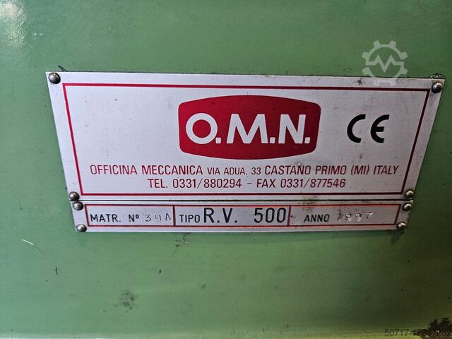 Vlakslijpmachine OMN RV500
