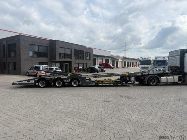 Semirreboque porta-carros KÄSSBOHRER K.SOK Truck/Car Transporter, Novagrau