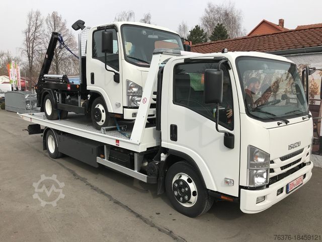 Bestelwagen autodrager ISUZU NPR Autom. 5.2 Ltr./190 PS mit Schiebeplateau