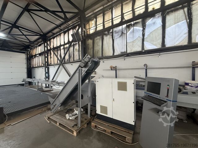 Tværsnit optimeringslinje Paul Maschinenfabrik C11 MKL