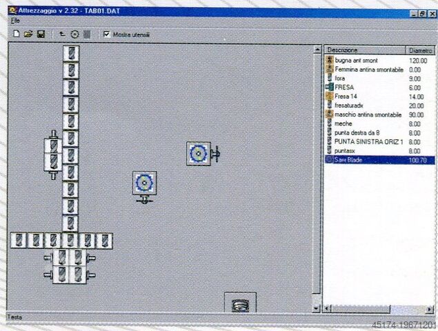 Bewerkingscentrum met doorvoer MASTERWOOD PROJECT TF 100
