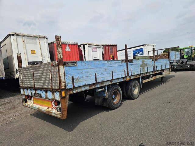 Dieplader STEVENS 1520.02 SEMI LOWLOADER STEEL SPRINGS DRUM BRAKES.