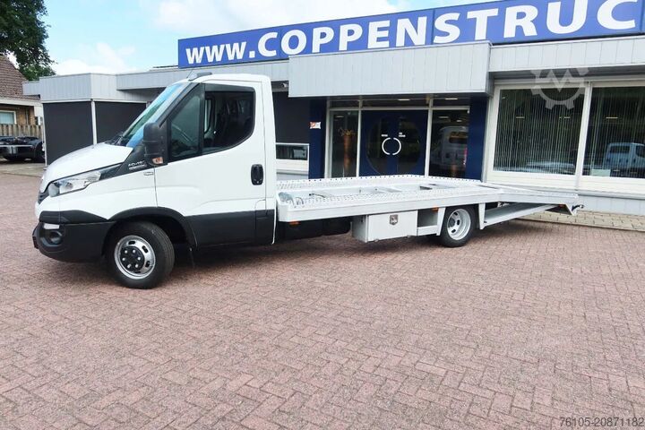 Bestelwagen autodrager Iveco 40 C 18 Luchtering 3.0 L motor Tijhof opbouw