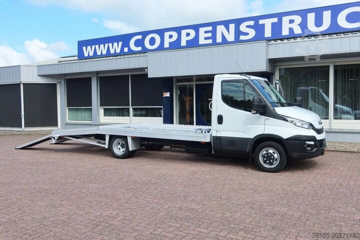 Bestelwagen autodrager Iveco 40 C 18 Luchtering 3.0 L motor Tijhof opbouw