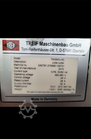 Meat processing machine Treif TWISAN HD