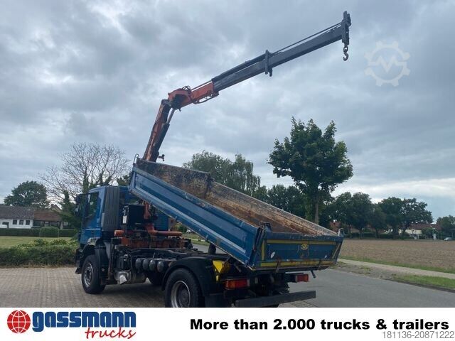 Kipper LKW Iveco Trakker AD190T36 4x2, EEV, Kran Atlas AK 105.2-A2