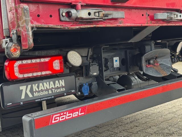 Kamion sa ravnom platformom i ceradom MERCEDES-BENZ 2548 Actros 5 L 6x2 Lowliner BDF