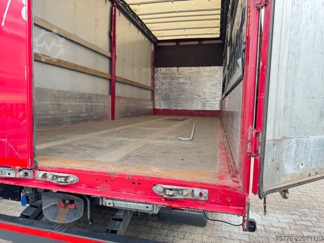 Kamion sa ravnom platformom i ceradom MERCEDES-BENZ 2548 Actros 5 L 6x2 Lowliner BDF