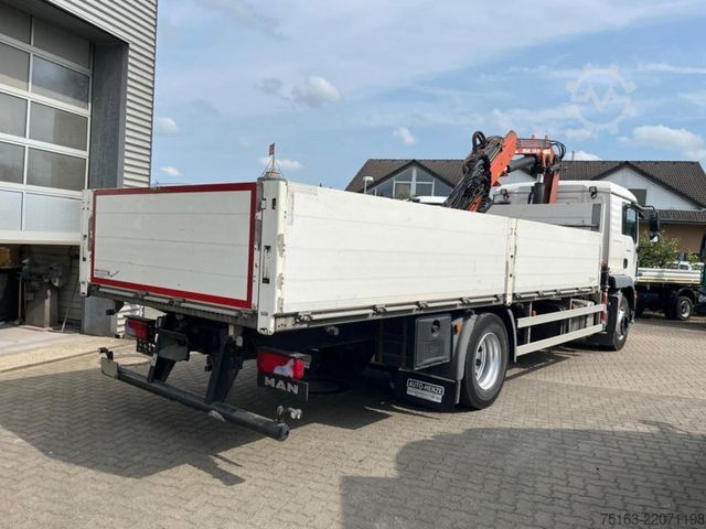 Camion cu platformă MAN TG-M 18.340 4x2  Pritsche Kran Atlas 135.2+Funk