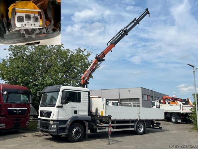 Autocamion cu destinație specială MAN TG-M 18.340 4x2  Pritsche Kran Atlas 135.2+Funk