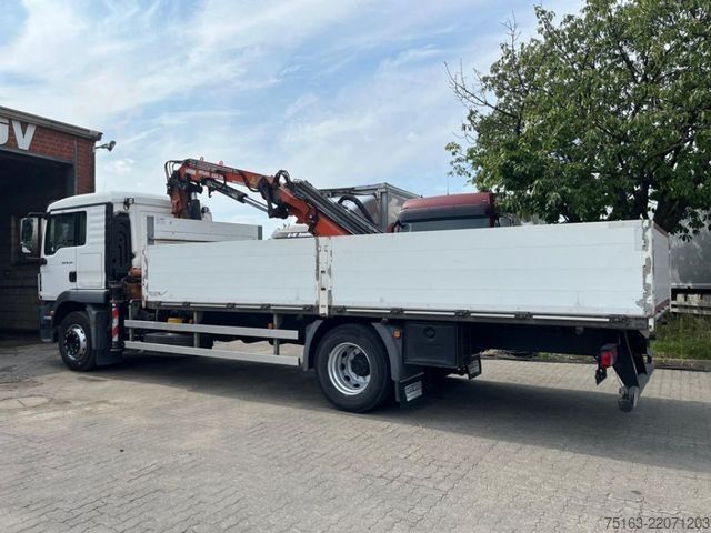 Autocamion cu destinație specială MAN TG-M 18.340 4x2  Pritsche Kran Atlas 135.2+Funk