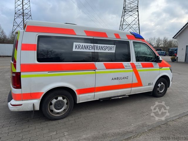 Brandbil VOLKSWAGEN Transporter T6 AT Motor/Getriebe