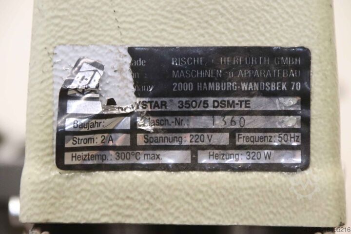 Aparat de sudură continuă dispozitiv de sudare a filmului Rische Polystar 350/5 DSM-TE