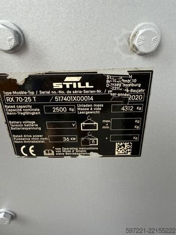 Κλάρκ υγραερίου (LPG) Still RX70-25T